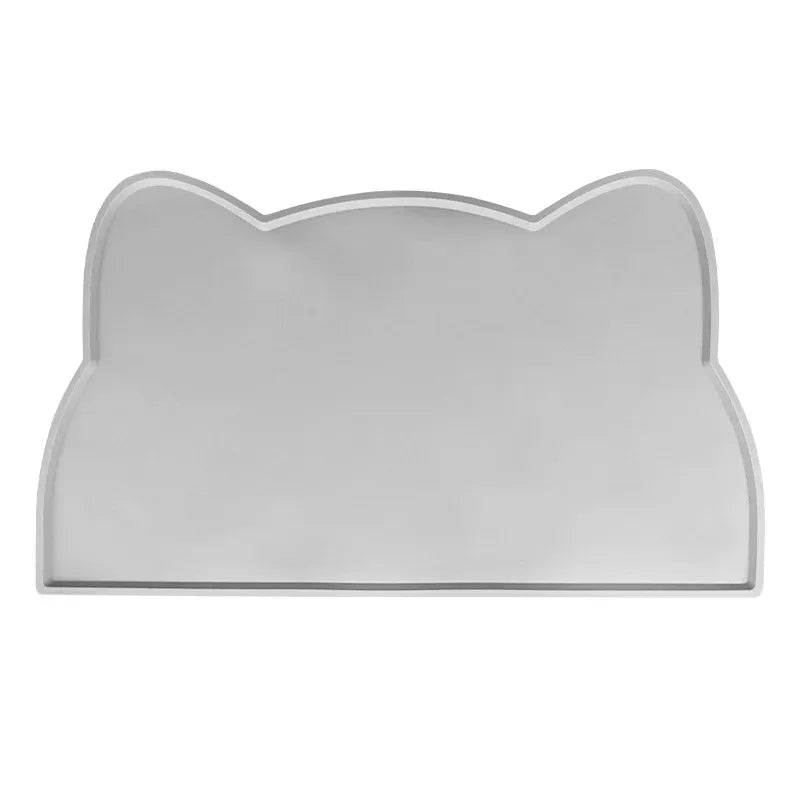 Tapete de Alimentação Especial de Silicone para Cães e Gatos, Bandeja Antiderrapante e Impermeável para Tigelas de Animais de Estimação