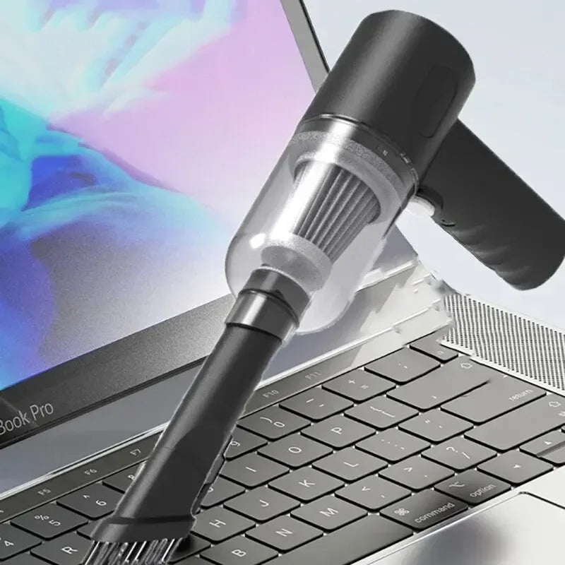Mini Aspirador Sem Fios Portátil – Potência e Limpeza em Qualquer Lugar